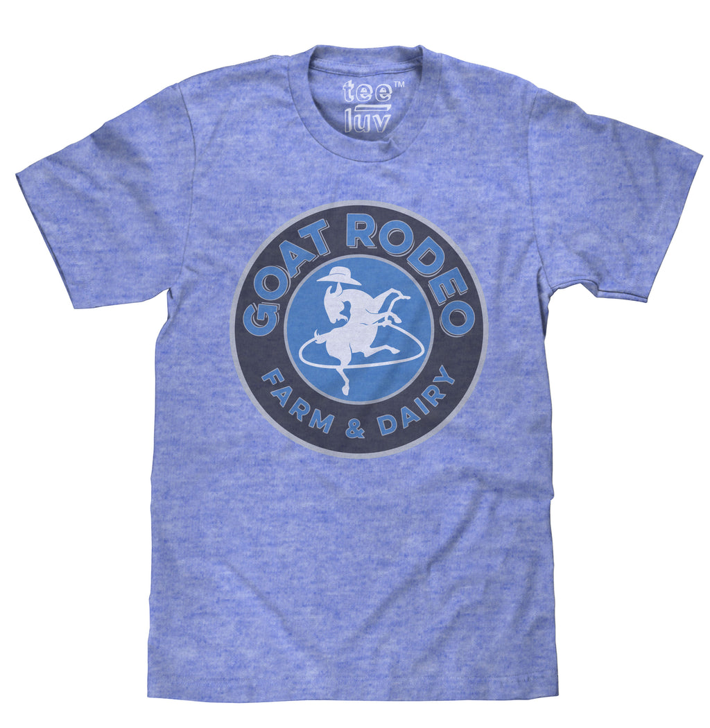 Goat Rodeo Royal Snow Heather Tee