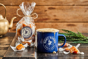 Goat Rodeo Campfire Mug with Caramels